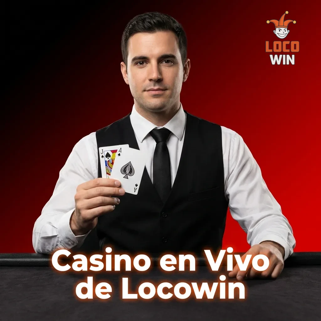 Crupieres en vivo de Locowin gestionando mesas de ruleta, blackjack y baccarat en estudios profesionales de casino