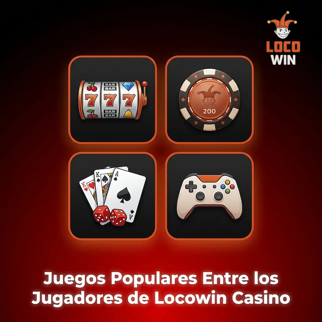 Popular casino slot games at Locowin including Book of Dead, Starburst, and Gates of Olympus with high RTP rates