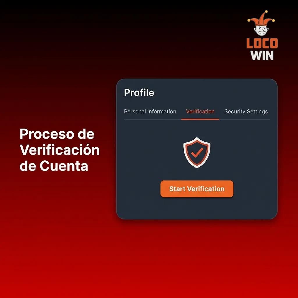 Step-by-step account verification process showing ID upload, address confirmation, and payment method validation steps