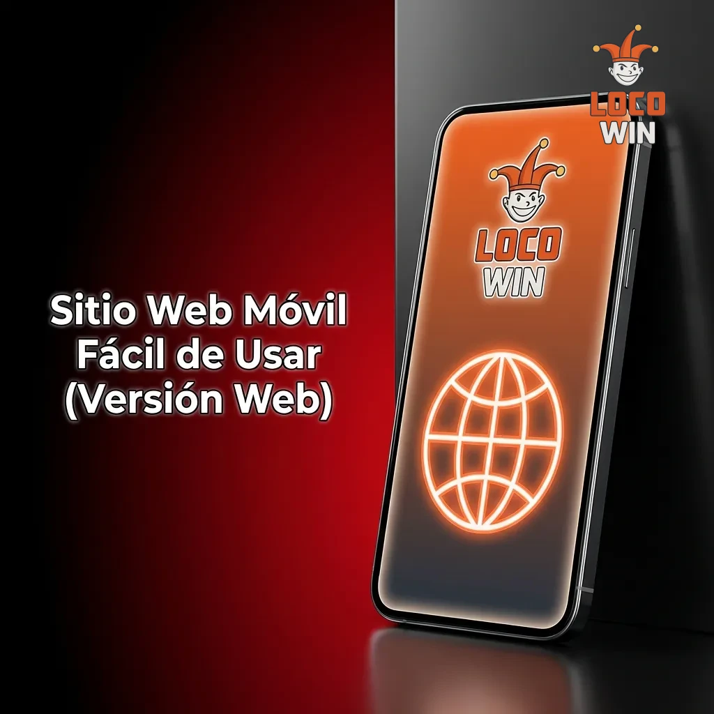 Mobile-optimized casino website interface showing browser-based gaming on smartphone screen