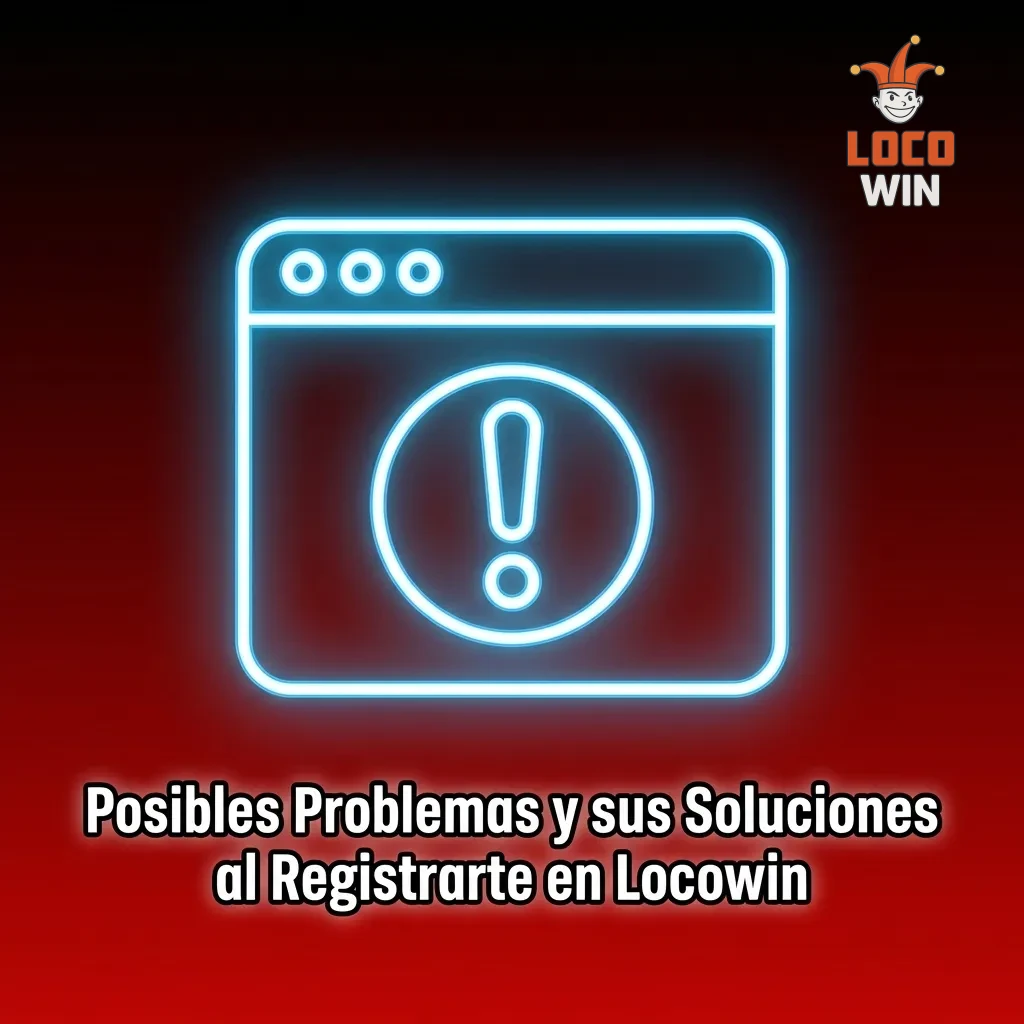 Troubleshooting table showing common Locowin registration problems and their solutions for technical and validation errors