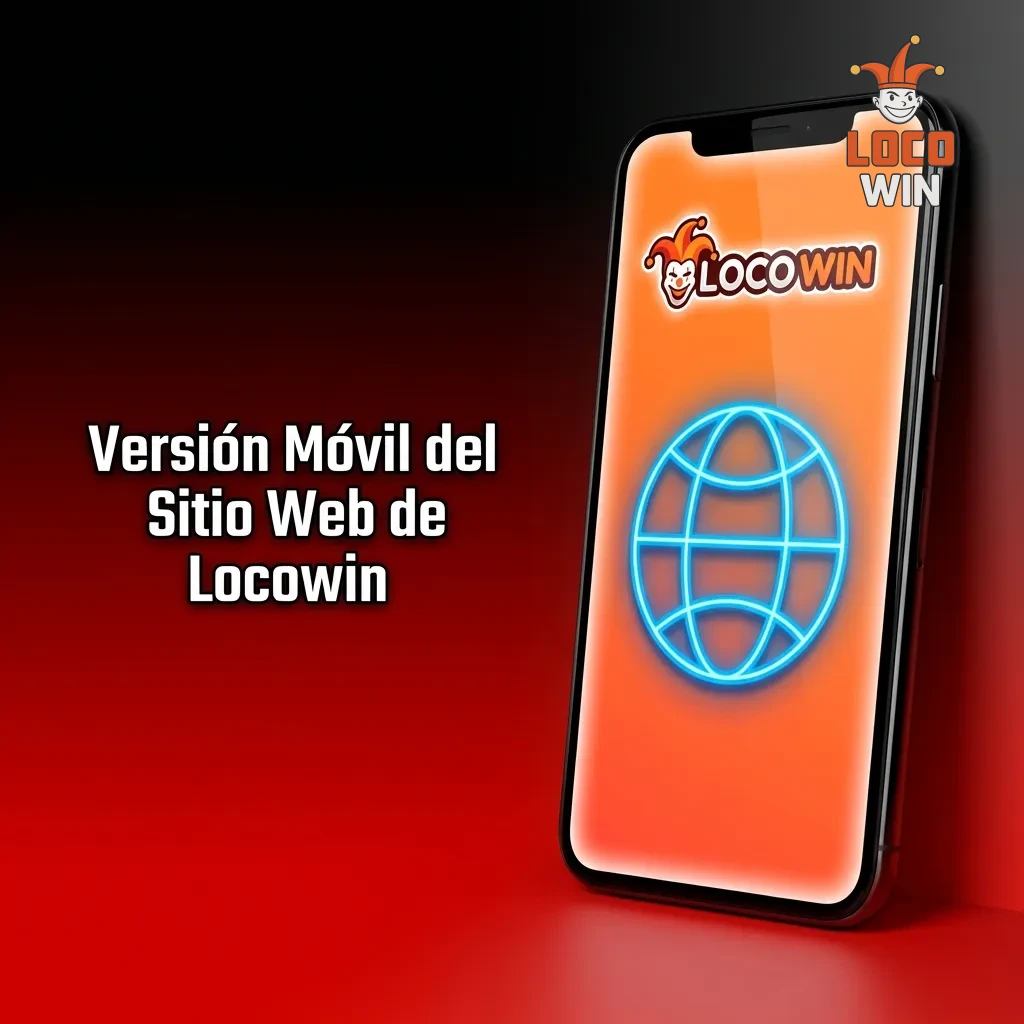 Interfaz móvil de Locowin mostrando opciones de apuestas y casino en smartphone